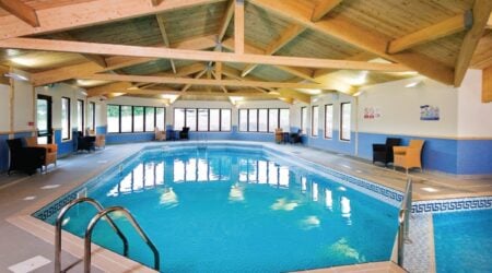 Indoor heated swimming pool