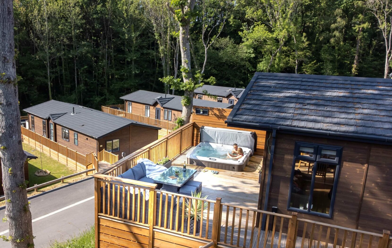 Finlake Resort and Spa lodges